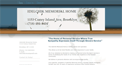 Desktop Screenshot of idelchikmemorial.com